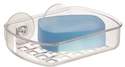 Clear Plastic Suction Soap Dish