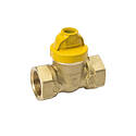 ProLine 3/4 in. FIP Brass Safety Handle Gas Ball valve Series 77041GSO
