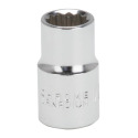 1/2-Inch Socket, 1/2-Inch Drive, 12-Point Standard Drive Socket
