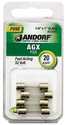 20-Amp Agx Cartridge Fast Acting Fuse Without Indicator