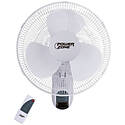 White Oscillating Fan - Wall-Mount