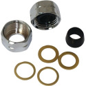 Brass Compression Nut Kit