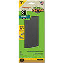 80-Grit Medium Hook & Loop Sandpaper, 6-Pack