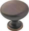 1-1/4-Inch Allison Round Cabinet Knob Oil Rubbed Bronze