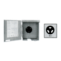 30-Amp Weatherproof Power Outlet Panel