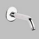 6-Inch Chrome Shower Arm with Flange