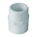 1-1/4 in. Slip x 1-1/2 in. MIP PVC Pressure Adapter Fitting - Schedule 40, 1-Pack
