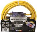 25-Foot 14/3 Heavy-Duty Contractor Cord
