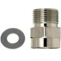 3/8-Inch Brass Pipe Adapter
