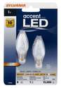 1-Watt Daylight C7 LED Nightlight Bulb, 2-Pack 