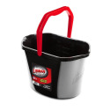 3 1/2-Gallon Oval Utility Buket Black