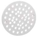 6-3/4-Inch White Plastic Replacement Strainer 