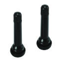 2-Inch Rubber Snap-In Tire Valve 2-Pack