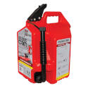 5-Gallon Capacity Red Plastic Gas Can  