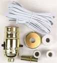 Make A Lamp Or Repair Kit Brass Finish