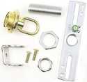 Brass Plated Lamp Loop Crossbar Kit 4 In