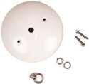 Mod White Lamp Ceiling Canopy Kit 7/16 In Center Hole, 1/8 Ip
