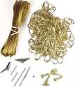 Polished Brass Finish Swag Kit