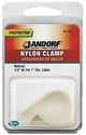 1/2 x 1-Inch Natural Nylon Clamp
