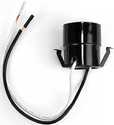 Phenolic Medium Base Snap-In U-Clip Lamp Socket