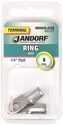 6-Gauge Uninsulted Ring Terminal 1/4 In