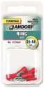 22-18-Gauge Vinyl Insulated Ring Terminal #10