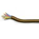 Cci 553056607 Type Cl-2 Thermostat Wire, 18 Awg, Brown PVC Sheath, Per Foot