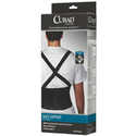 Latex Free Black Back Support With Suspenders