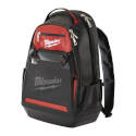 Jobsite Backpack, 35-Pocket, Nylon, Black/Red