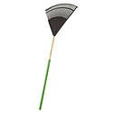 26-Tine Poly Lawn And Leaf Rake With 48-Inch Wood Handle
