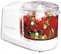 1-1/2-Cup White Corded Food Chopper