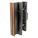 3-15/16-Inch Black Diecast Mortise Style Sliding Patio Door Handle, 1-Pack