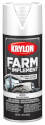 12-Ounce White High Gloss Enamel Farm And Implement Weather Guard Protection Paint Spray Paint