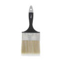 4-Inch Polyester Bristle Beavertail Flat Paint Brush