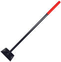 Dirt Tamper With Cushion-Grip Steel Handle