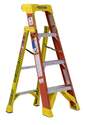 4-Foot Fiberglass Leaning Step Ladder 