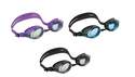 Silicone Frame Swim Goggles, Assorted Colors