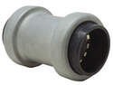 1/2-Inch Metal SIMPush Conduit Coupling, Each