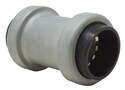 1/2-Inch Metal SIMPush Conduit Coupling 5-Pack