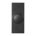 Black Surface Mount Wireless Push Button Doorbell