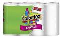 8-Rolls Colortex White Paper Towel