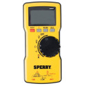 Sperry Yellow And Black Multimeter Thin Digital Instrument