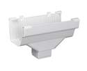 2-Inch X 3-Inch White Traditional Outlet End
