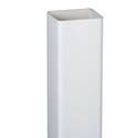 2-Inch X 10-Foot White Vinyl Square Downspout