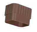 2-Inch X 3-Inch Brown Vinyl Downspout Connector