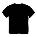 Men's Large Black Smoke Deer T-Shirt