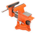 4-1/2-Inch Bench Vise With Swivel Base
