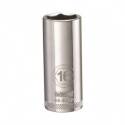 3/8-Inch Drive, 6-Point, 16-mm, , 16-mm, Vanadium Steel, Polished Chrome, Deep Socket