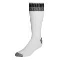 Men's Size 10-13 White & Black Medium-Weight Work Socks, 3-Pack