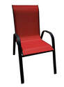 Red Stackable Sling Chair
